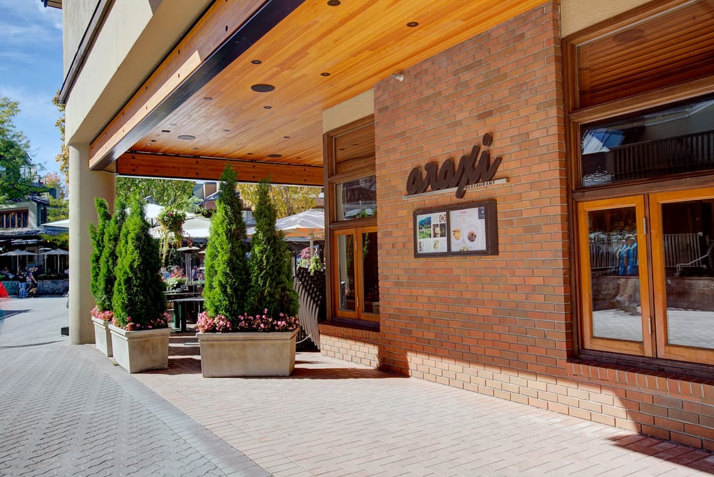 Araxi Restaurant + Oyster Bar in Whistler Village